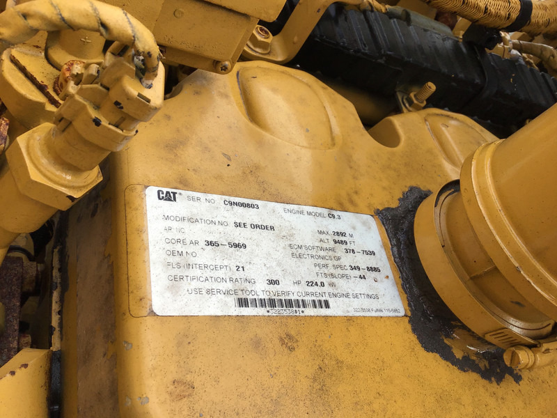 Construction machinery Caterpillar C9.3 C9N-3655969 USED: picture 7