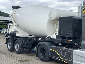 Concrete mixer EUROMIX MTP 10m³ Betonmsicher Auflieger