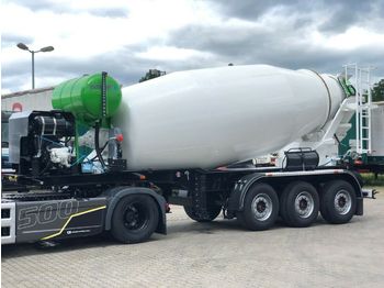 Concrete mixer EUROMIX MTP 12m³ Betonmsicher Auflieger