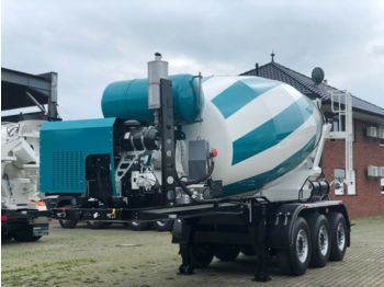 Concrete mixer EUROMIX MTP 12m³ Betonmsicher Auflieger