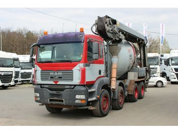 Concrete mixer MAN TGA 35.400 8X4 BB, BETONMIX WITH FEEDER