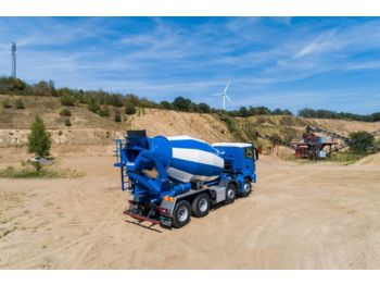 Concrete mixer MAN TGS 32.420 8x4 / Euromix Beton 9m³ / EURO 6