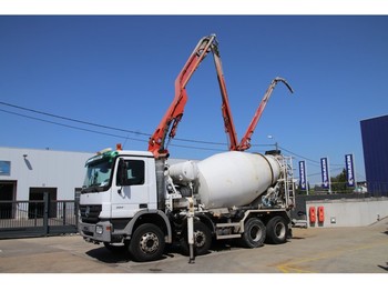 Concrete mixer Mercedes-Benz ACTROS 3241 8M³ + Putzmeister 21M