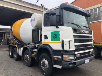 Concrete mixer SCANIA 124-470