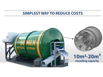SEMIX Wet Concrete Recycling Plant - Concrete mixer truck