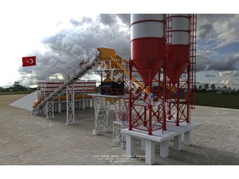 GENERAL MAKİNA GNR-SBS 100 - Concrete plant
