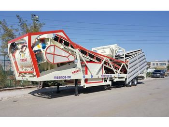 MESAS 100 m3/h MOBILE CONCRETE BATCHING PLANT - Concrete plant