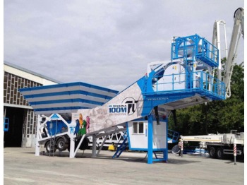 Pi Makina 120m³ Mobile Concrete Batching Plant - Concrete plant