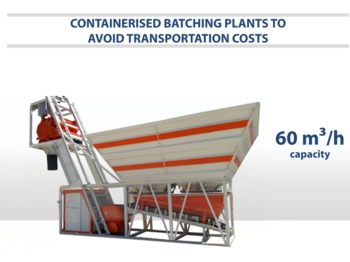 SEMIX Compact Concrete Batching Plant Containerised - Concrete plant
