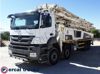 Concrete pump PUTZMEISTER 2014 CONCRETE PUMP 56-5 M 2014 MERCEDES 4140 AC