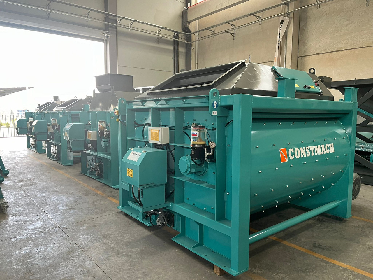 Leasing of Constmach Paddle Mixer ( Twin Shaft Concrete Mixer ) Constmach Paddle Mixer ( Twin Shaft Concrete Mixer ): picture 12