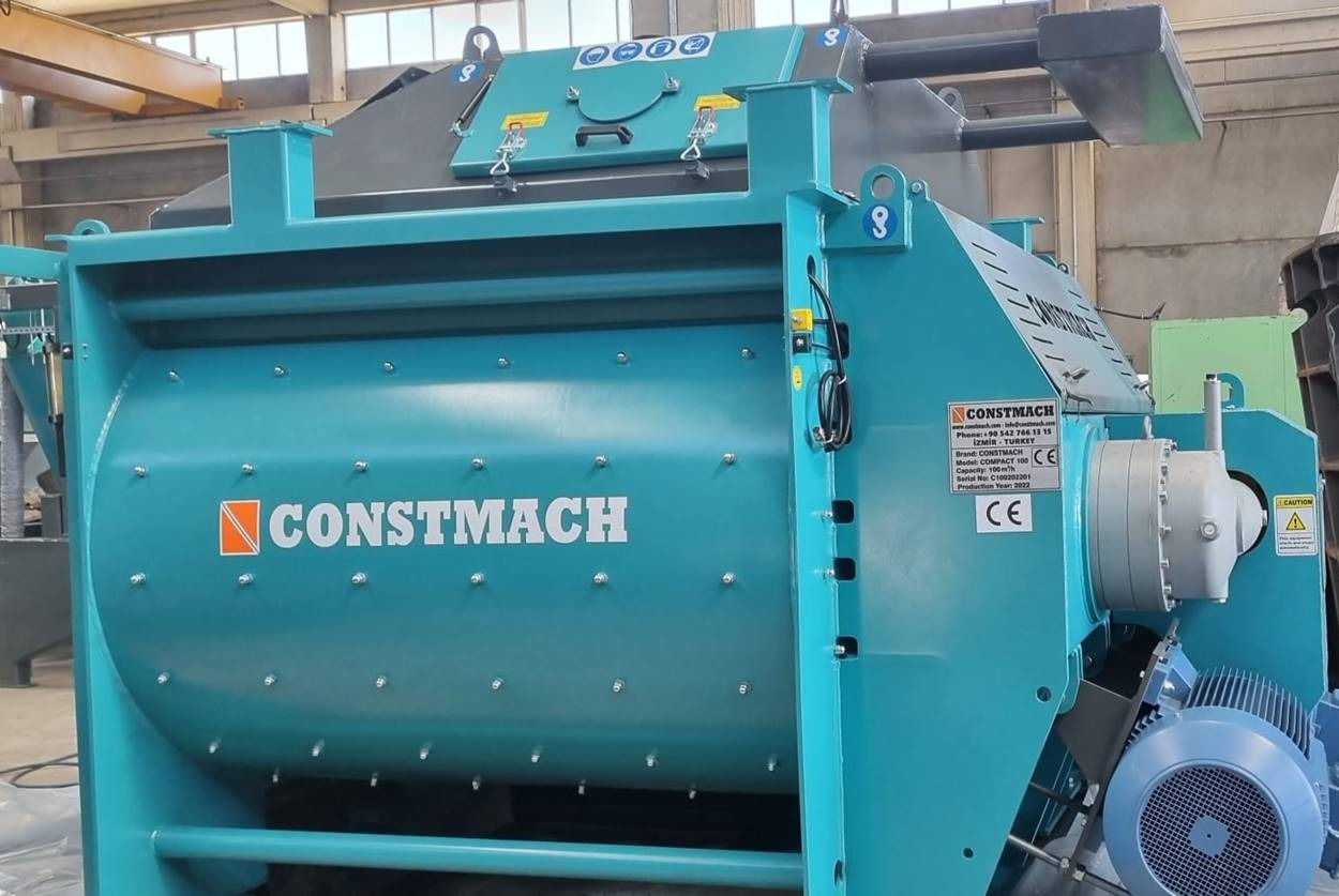 Leasing of Constmach Paddle Mixer ( Twin Shaft Concrete Mixer ) Constmach Paddle Mixer ( Twin Shaft Concrete Mixer ): picture 3
