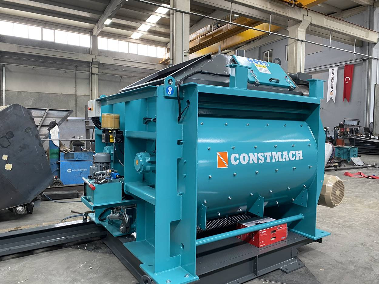 Leasing of Constmach Paddle Mixer ( Twin Shaft Concrete Mixer ) Constmach Paddle Mixer ( Twin Shaft Concrete Mixer ): picture 20