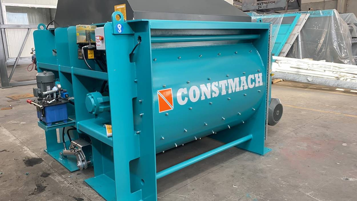 Leasing of Constmach Paddle Mixer ( Twin Shaft Concrete Mixer ) Constmach Paddle Mixer ( Twin Shaft Concrete Mixer ): picture 17