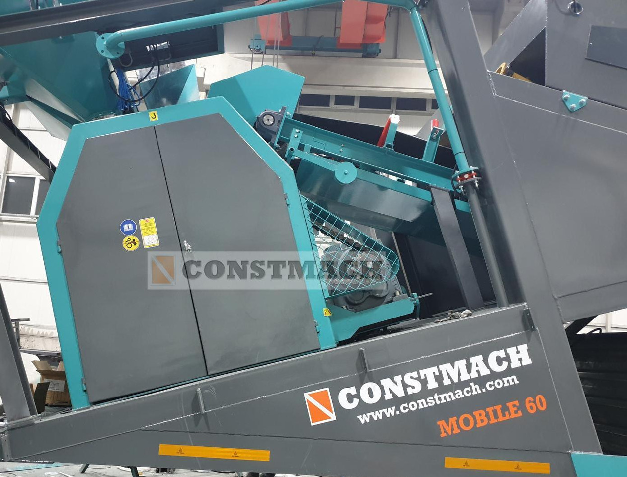New Concrete plant Constmach Single Shaft Concrete Mixer 1m3/2m3/3m3: picture 10