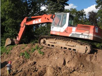 O&K Orenstein RH6-22 LC, RH 6-22 LC Kettenbagger / Excavator, MONO-Boom, Bucket, Schnellwechsler, Hammer Line, 24 t, GERMAN, 9.500 h, Year 1998	 - Crawler excavator