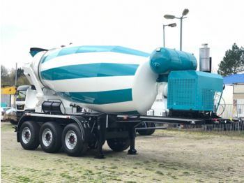 New Concrete mixer truck EUROMIX MTP 12m³ Betonmsicher Auflieger: picture 1