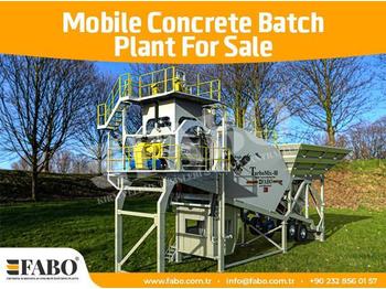 New Concrete plant FABO 60m3/h NEW GENERATION MOBILE CONCRETE PLANT: picture 1