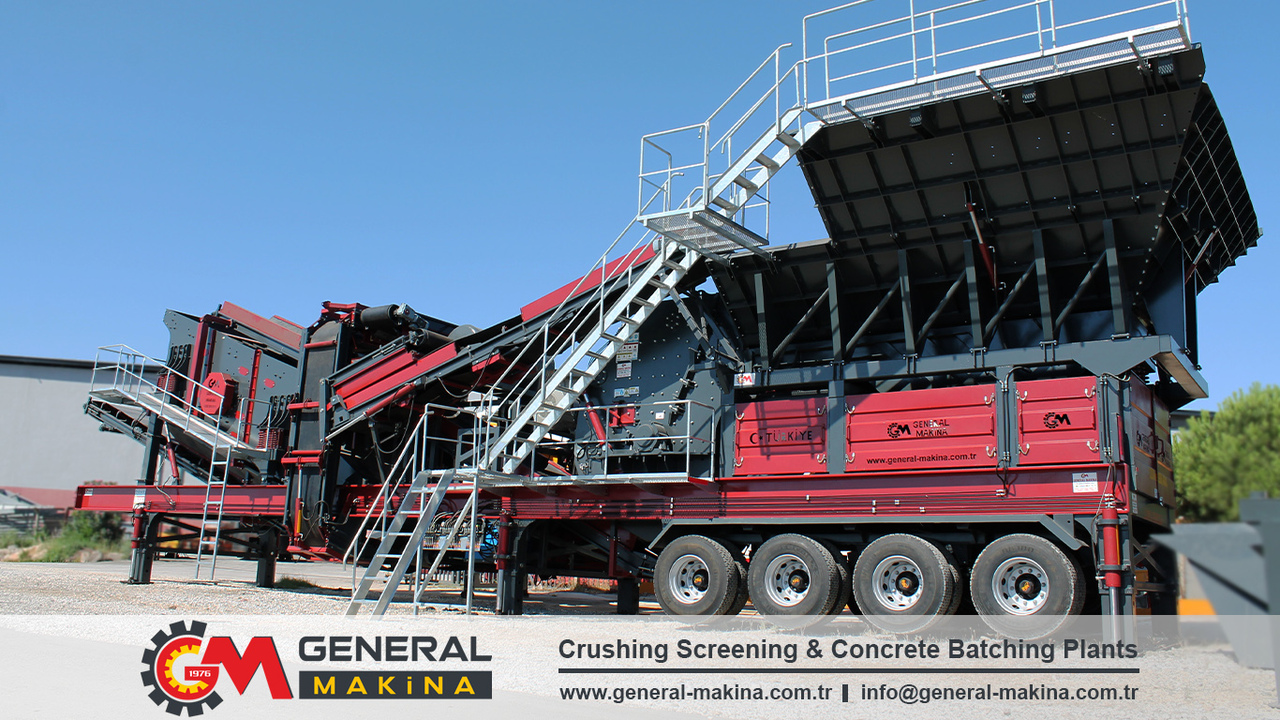New Mobile crusher GENERAL MAKİNA Limestone Crushing Plant: picture 5