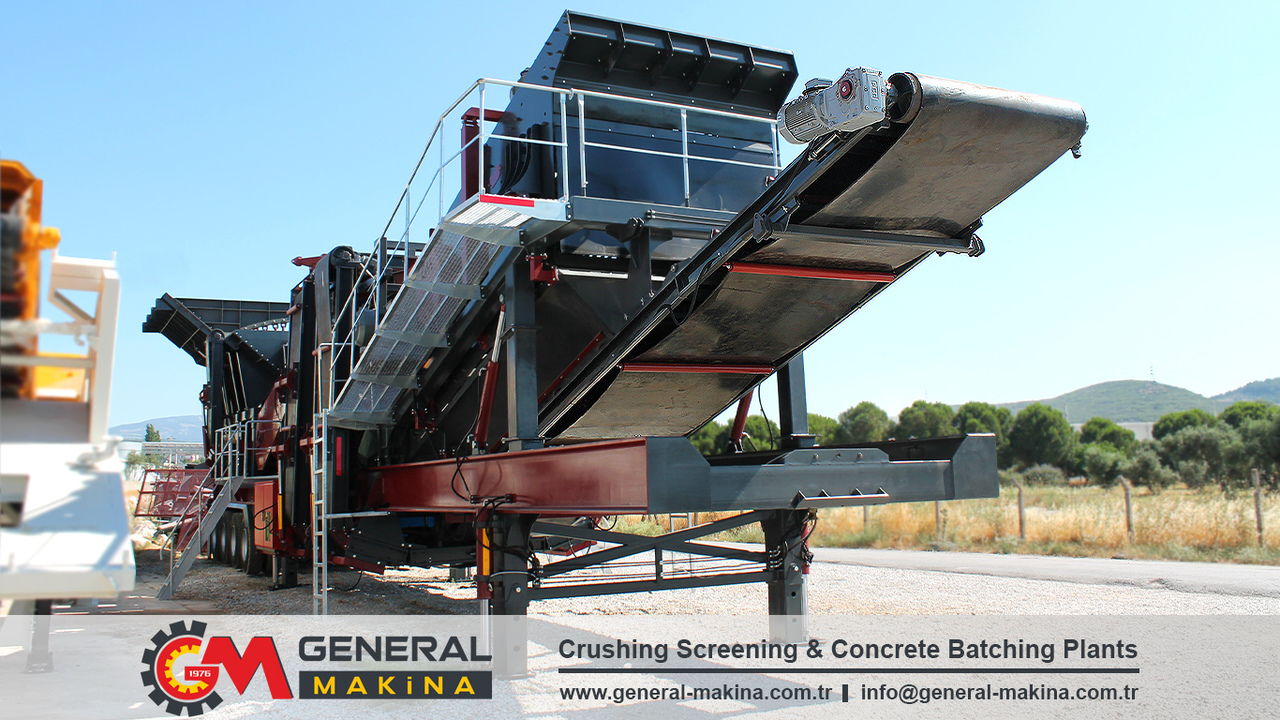 New Mobile crusher GENERAL MAKİNA Limestone Crushing Plant: picture 9