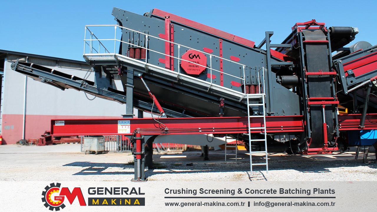 New Mobile crusher GENERAL MAKİNA Limestone Crushing Plant: picture 8