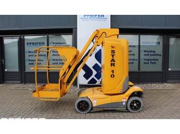 Articulated boom lift Haulotte STAR 10 Electric, Jib, 10m Working Height, Non mar: picture 1