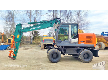 Wheel excavator HITACHI