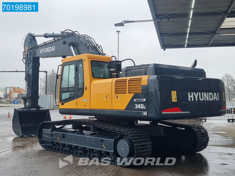 New Crawler excavator Hyundai R340 L NEW UNUSED - HAMMERLINE (R340L): picture 4