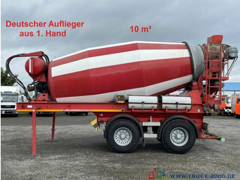 Concrete mixer semi-trailer Karrena 10 m³ Betonmischer / Concrete Mixer 1.Hd: picture 1