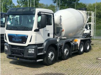 New Concrete mixer truck MAN MAN TGS 32.420 8x4 / Euromix MTP EM 9m³ SL EURO6: picture 1