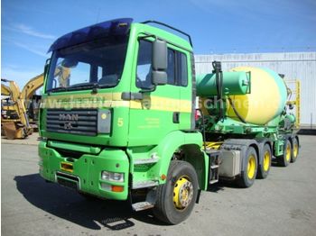 Concrete mixer truck MAN TGA 26.430 6x4 BLS Kipphydr. Liebherr HTM 1004: picture 1