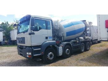 Concrete mixer truck MAN TGA 35 400 8x4 Intermix 10m3: picture 1
