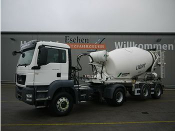 Concrete mixer truck MAN TGS 18.400H BLS, 10 m³ Stetter Auflieger, 205TKM: picture 1