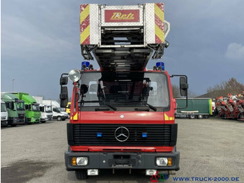 Truck mounted aerial platform Mercedes-Benz 1422 Metz Feuerwehr Leiter 30 m. nur 31.361 Km.: picture 3