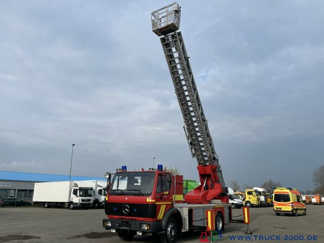 Truck mounted aerial platform Mercedes-Benz 1422 Metz Feuerwehr Leiter 30 m. nur 31.361 Km.: picture 14