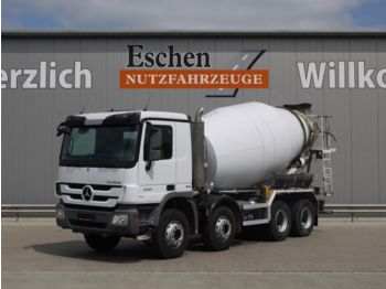 Concrete mixer truck Mercedes-Benz 3241 B 8x4, 9m³ Liebherr, Klima !98 Tsd. Km!: picture 1