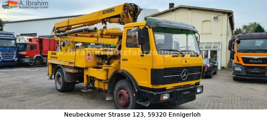 Mixer pump truck Mercedes-Benz LK 1617, Schwing Betonpumpe, Oldtimer: picture 10