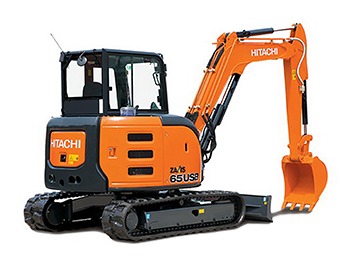 Mini excavator HITACHI ZX 65USB-5A CLR