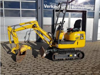Mini excavator Komatsu Minimbagger PC 09-1