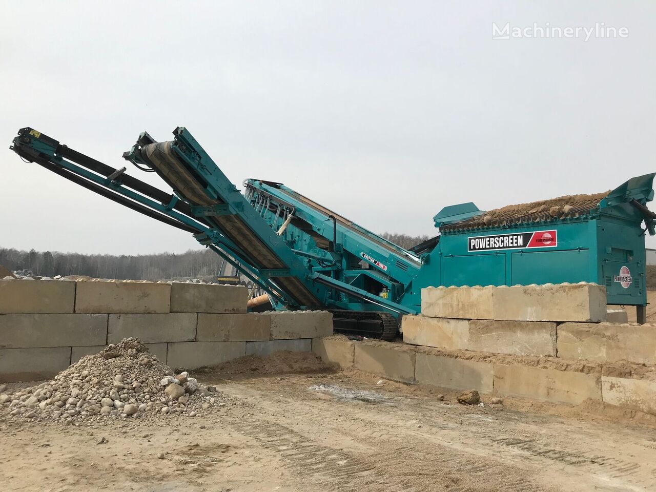 Mobile crusher Powerscreen Chieftain Terex Rinser WASHPLANT: picture 2