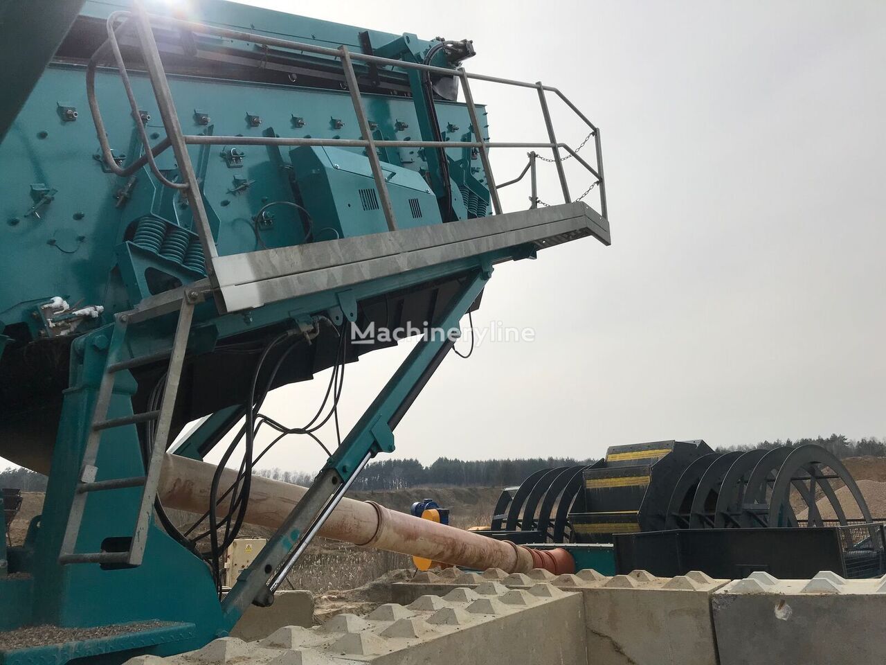 Mobile crusher Powerscreen Chieftain Terex Rinser WASHPLANT: picture 4