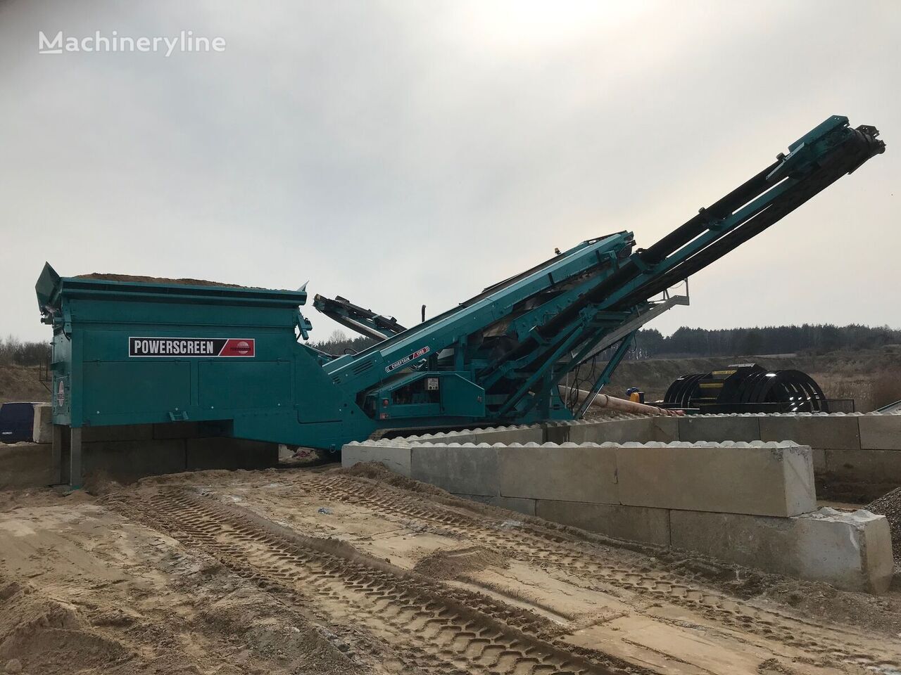Mobile crusher Powerscreen Chieftain Terex Rinser WASHPLANT: picture 15