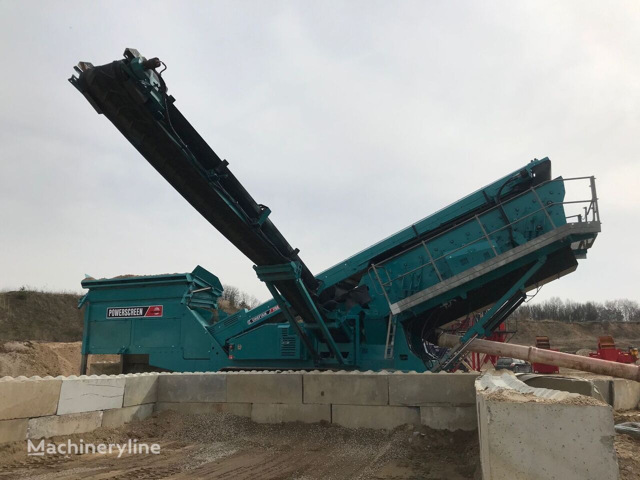 Mobile crusher Powerscreen Chieftain Terex Rinser WASHPLANT: picture 6
