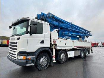 Concrete pump truck SCANIA G 490