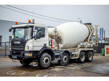 Concrete mixer truck Scania P410+E6 + STETTER 9M3: picture 1