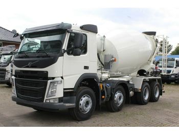 New Concrete mixer truck Volvo FM12 4108x4 / EuromixMTP EM 9m³ EURO6 Vermietung: picture 1