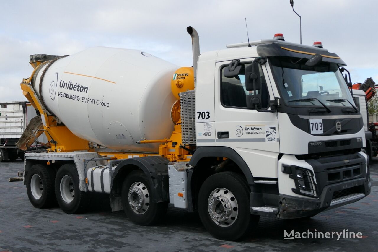 Concrete mixer truck Volvo FMX 410: picture 10