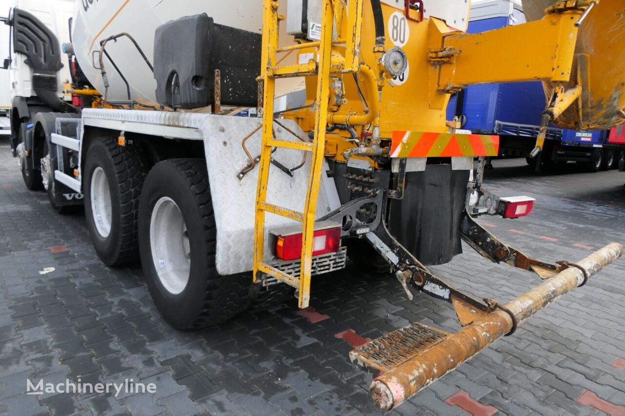 Concrete mixer truck Volvo FMX 410: picture 14