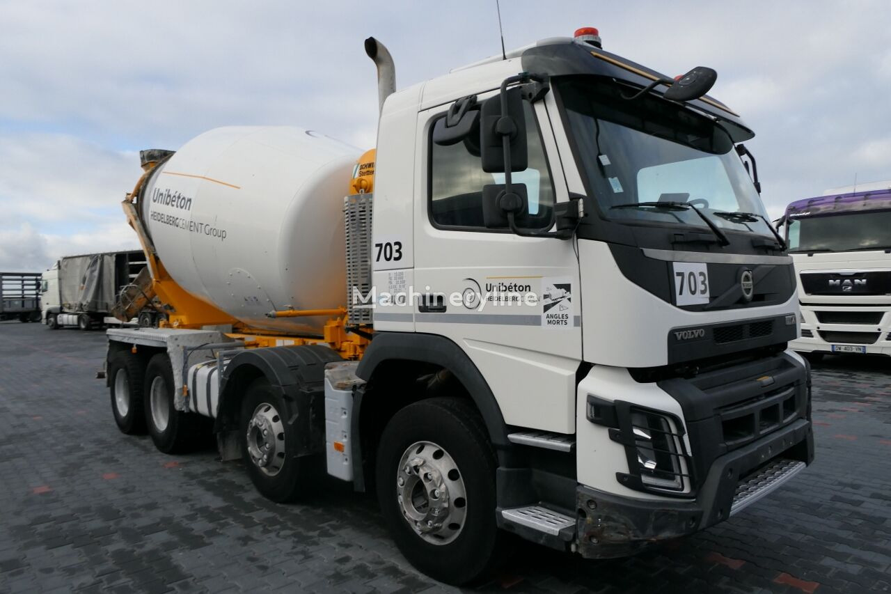 Concrete mixer truck Volvo FMX 410: picture 11