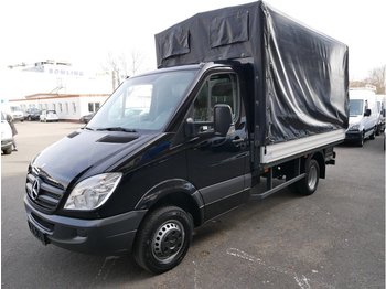Curtain side van MERCEDES-BENZ Sprinter II Pritsche Plane 513 CDI